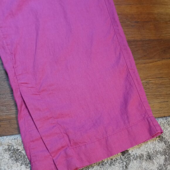 ATHLETA plus retreat linen mid rise wide leg pants (1X) - Picture 7 of 15